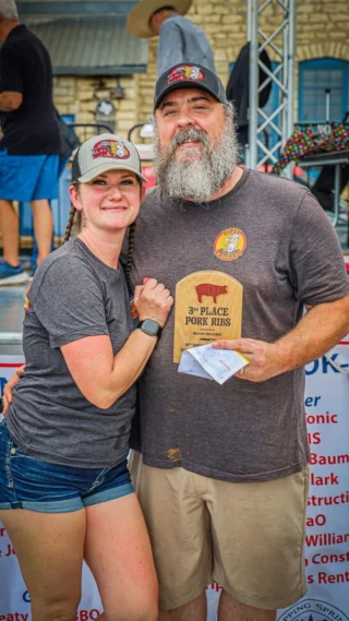 🔥 We're still riding the high from the Founder's Day BBQ Competition! 🔥

We're thrilled to announce that Tipsy Brisket snagged 3rd place in the ribs category out of an impressive lineup of 130 teams! 🏆🍖

A huge thank you to everyone who competed, and to all of you for your unending support. It was a blast cooking, competing, and tasting some of the best BBQ around. Stay tuned for some behind-the-scenes shots and a few secrets to our award-winning ribs recipe. 🤫

Here's to bringing more smoke and flavor next time! 🍻

 #TipsyBrisket #BBQCompetition #RibsChampion #ribs #porkribs #bbqlovers #barbecue #forthewin #drippingsprings #foundersday #smokinmeat #texasbbq