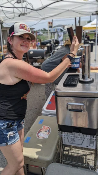 🔥🍹 We brought the party to Dripping Springs Founders Day Festival with The @thecoolerkeg ! Serving up ice-cold cocktails made with local @drippingspringsvodka was a breeze with this fully contained draft system — no power needed. Everyone loved the easy, chill vibes it delivered. Ready to be the hero of your next outdoor event? Use code 'TipsyBrisket' for $50 off your Cooler Keg at https://www.thecoolerkeg.com/ #BBQandBooze #CoolerKeg #DrinkLocal